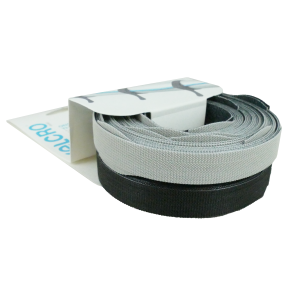 close up of American Cord and Webbing Co Velcro One-Strap Thin Ties
