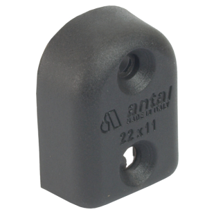 Antal Marine Hardware HS22.40 System - 22 mm Mast Track Top End Fitting