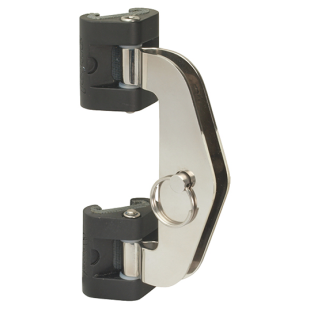 Antal Marine Hardware HS22.40 System - 130 mm Headboard Slider w/ Resin Insert