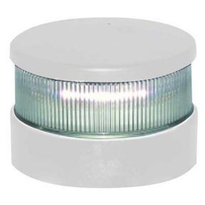 Aqua Signal Series 34 LED All-Round Navigation Light with White Beam & White Housing