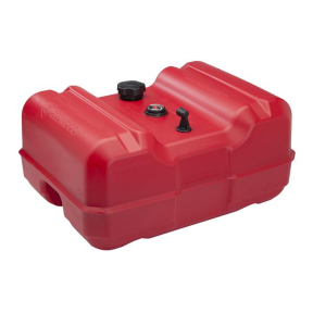 Attwood 12 Gal EPA Low Permeation Portable Fuel Tank with Gauge