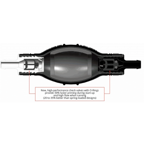 Check Valve Detail of Attwood EPA Low Permeation Primer Bulbs