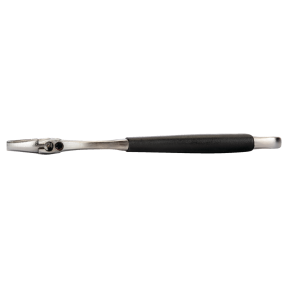 Adjustable Wrench w/ Rubber Handle & Chrome Finish