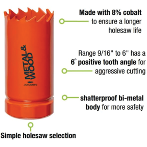 Bi-Metal Holesaws