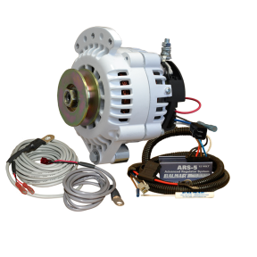 Balmar 100A 12V 6-Ser. Alternator + Regulator Kit - Single Belt, 1" - 2" Single Ft