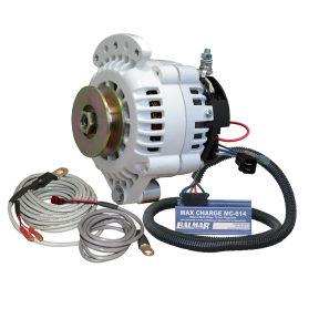 Balmar 100A 12V 6-Ser Alternator/Regulator Kit - Single Belt, 1" or 2" Single Foot