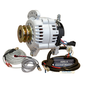Balmar 120A 12V 6-Series Alternator / Regulator Kit - Dual V Belt, 3.15" Dual Foot