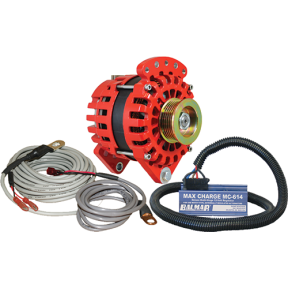 Balmar 170A 12V XT Ser. Alternator Charging Kit - K6 Serp. Pulley, 3.15" Dual Foot
