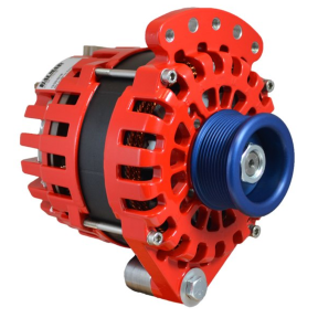 Balmar 170A 12V XT Ser. Alternator - J10 Serpentine Pulley, 1 or 2" Sgl Foot Mount