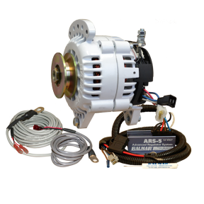 Balmar 70A 12V 6-Series Alternator / Regulator Kit - Single Belt, 3.15" Dual Foot