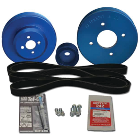 AltMount Serpentine Pulley Conversion Kit for Yanmar Diesel Engines