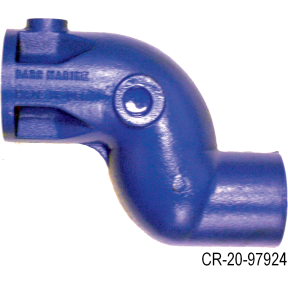 Crusader Replacement 4" Exhaust Elbow of Barr Marine Crusader Replacement 4" Exhaust Elbow