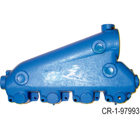 Crusader V8 Big Block Exhaust Manifold - Port of Barr Marine Crusader V8 Big Block Exhaust Manifold - V8-454 and 502 C.I.D. - Port