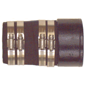 Straight Exhaust Hose Adaptor - 3" x 3-1/2" of Barr Marine Straight Exhaust Hose Adaptor - 3" x 3-1/2"