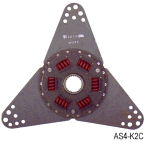 Barr Marine Three-Legged Torsional Damper Drive Plate - AS4-K2C