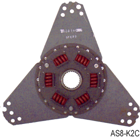 Barr Marine Three-Legged Torsional Damper Drive Plate - AS8-K2C