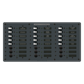 8265 of Blue Sea Systems AC Circuit Breaker Sub-Panel - 24 Position