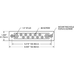 BusBar 150 Ampere Common Buses
