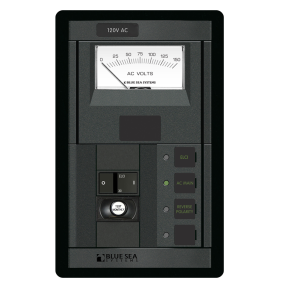 1191 of Blue Sea Systems ELCI Main 30A Double Pole + 1 Breaker with Voltmeter