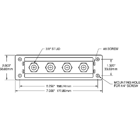 PowerBar 600 Ampere Cable Connector