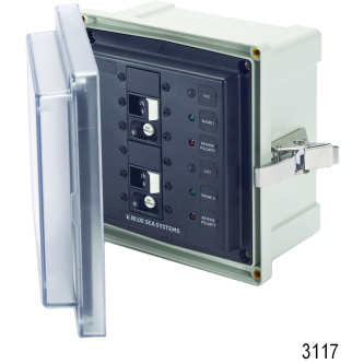3117 of Blue Sea Systems Isolator Surface Mount System Panel Enclosures