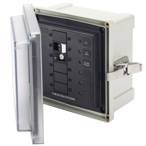 main view of Blue Sea Systems Isolator Surface Mount System Panel Enclosures