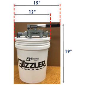 Bucket-Guzzler Hand Pump GB-0400D