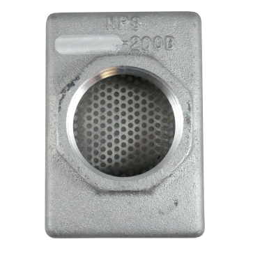 top of Buck Algonquin Navy Pump Strainer