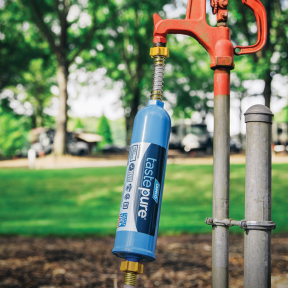 Tastepure Inline Water Filter with Flexible Hose Protector