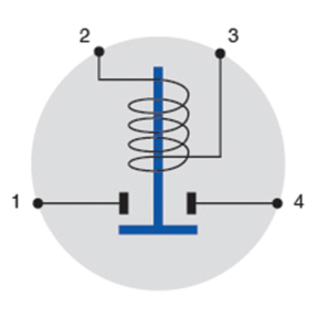 Diagram of Cole Hersee Cole Hersee 24213 - 12V, 200A Continuous Duty Solenoid