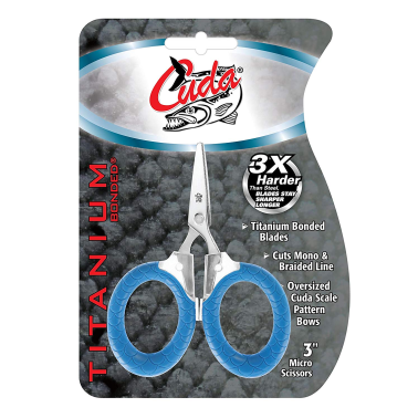 in package of Cuda 3" Titanium Bonded Micro Scissors