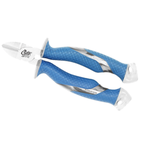 side view of Cuda 6.75" Titanium Bonded Diagonal Wire Cutters