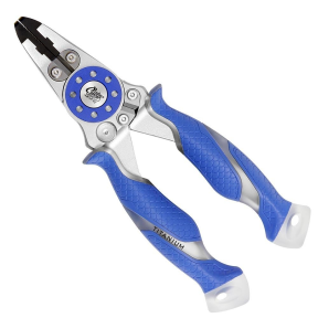 side view of Cuda 7.5" Mono/Braid Fishing Pliers & Wire Cutters