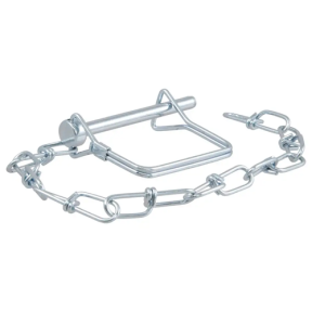 25013 of Curt Manufacturing 1/4" Safety Pin with 12" Chain