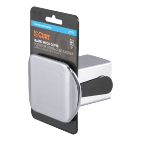 2" Chrome Plastic Hitch Tube Cover