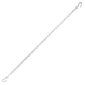 80011 of Curt Manufacturing 48" Safety Chain with 2 S-Hooks