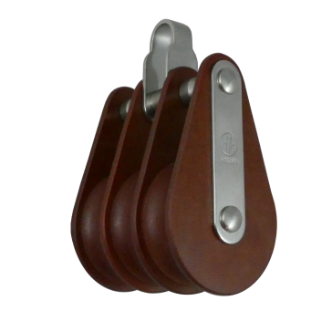 4380-oo-13 of Davey &amp; Co. 43 mm Tufnol Triple Block - Loop Top
