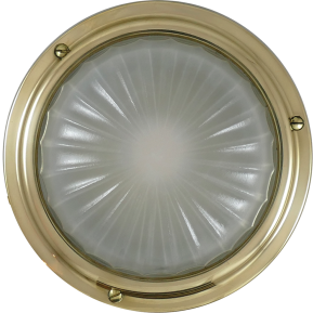 6-3/4" High Profile LED Cabin Dome Light - Warm White LED, No Switch