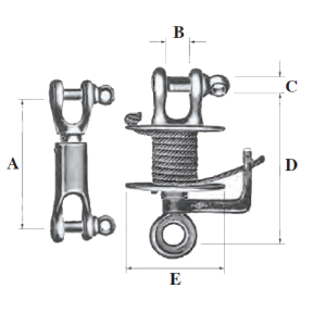 Dimensions of Davey &amp; Co. Wykeham Martin Headsail Furler - Drum
