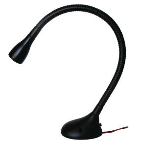 12" Black Cobra Red / White LED Chart and Reading Light