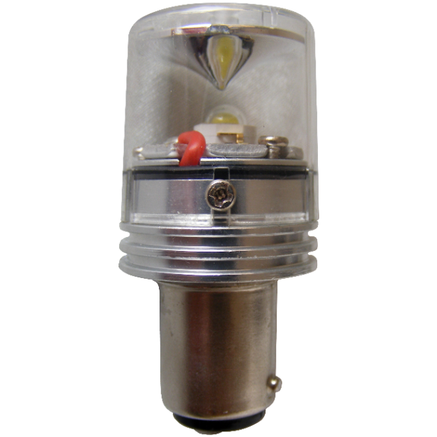 Dr LED Nav Bulb - GE90 Star LED Double Contact Bayonet Bulb, 2 nm Vis., 12/24V