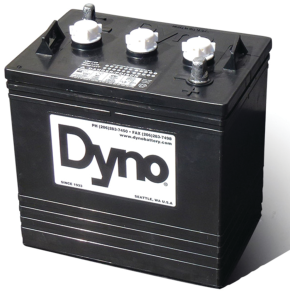 view 2 of Dyno Batteries 6V GC2b Deep Cycle Golf Cart Style Marine Battery - 235 Ah