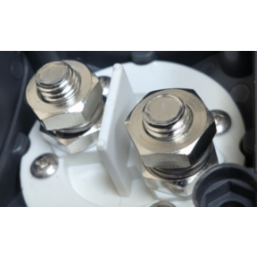 EGI 2701 Rear View of Egis Mobile Electric 275A On-Off Compact Contour Style Rotary Battery Switch - Model 701