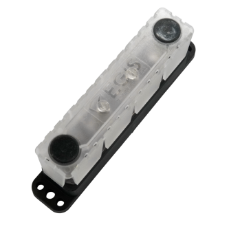 4 studs w cover of Egis Mobile Electric 600 Amp Busbars - 6600 Series PowerBars, Heavy-Duty 3/8" Studs