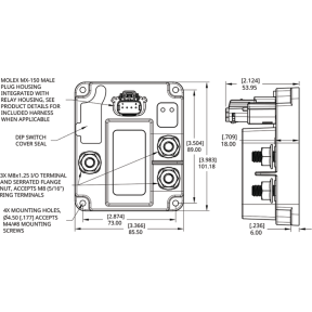 Dual Automatic Charging Relay - Triple Battery