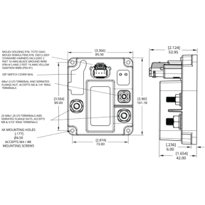 Dual Battery Charge Manager, 80A ACR + 80A TDR