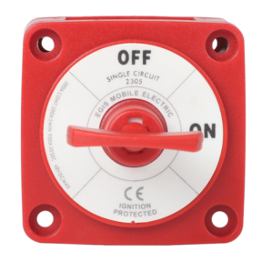 m-Ser 300A Battery Switch Off/On - Key Actuator of Egis Mobile Electric m-Series 300A Battery Switch Off/On - Key Actuator