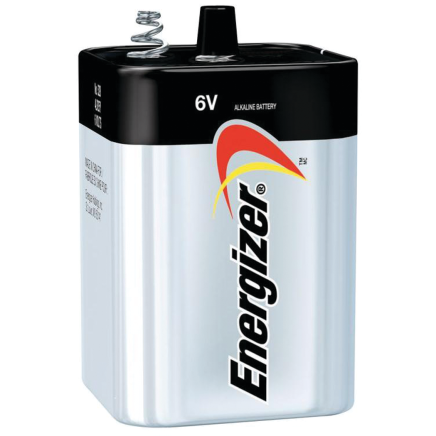 6V Energizer Alkaline Battery - Spring Terminals