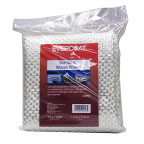 100946 of Evercoat 24 oz Sea-Glass Woven Roving Fabric - 36" x 50"