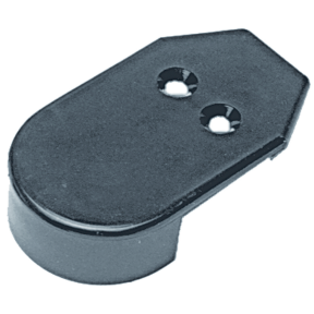 BLACK NYLON RUB RAIL END CAP *PR*